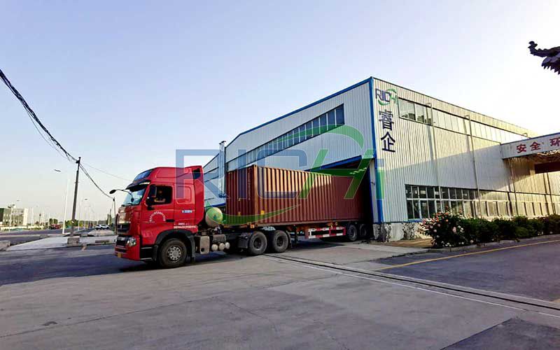 Austrian 5 tons/hour wood pellet plant equipment shipping photos1