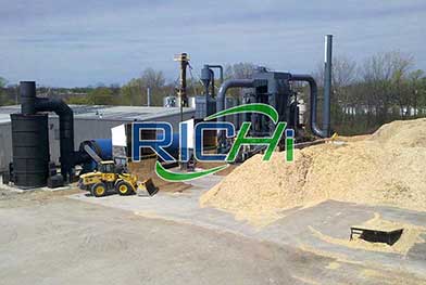 Germany Factory Price Good Stability 2-2.5 T/H Wood Sawdust Pellet Production Plant