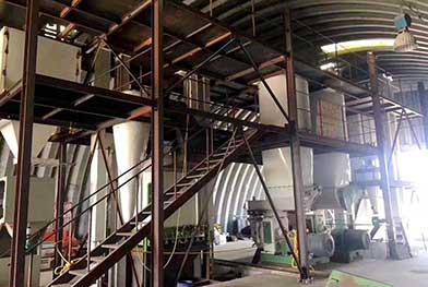 Canada 2-3 T/H Full Automatic Biomass Wood Pellet Processing Line Plant Project