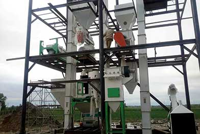 Senegal Super Quality 3-5 T/H Poultry Feed Production Line Project