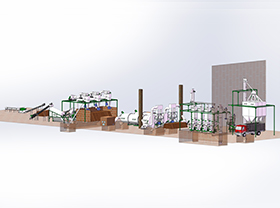 16-20 T/H Biomass Wood Pellet Production Line