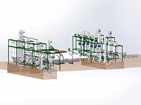 Stable Performance 4-5 T/H Biomass Wood Pellet Production Line