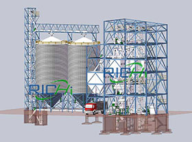 Longlife Guarantee 35-40 T/H Feed Pellet Production Line