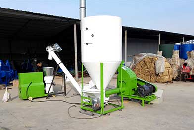 UK 100 KG/H Good Quality Fish Feed Pellet Making Line Project