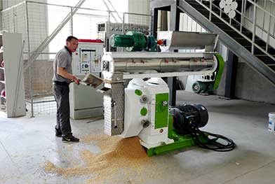 Qatar Farm Machinery 3-5 T/H Feed Pellet Making Machine Project