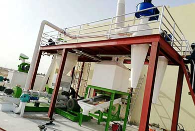 Qatar Easy to Use 1-1.2 T/H Bird And Camel Feed Pellet Making Line Project