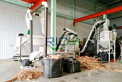 Taiwan, China 1-2 T/H Good Feedbacke Biomass Wood Pellet Making Line Project