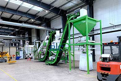 Poland 2-3 T/H New Design Waste Tire Fiber Pellet Manufacturing Plant Project