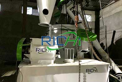Ethiopia New Type 5-6 T/H Powder Feed Pellet Processing Line Project