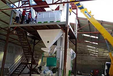 Indonesia High Performance 3-5 T/H Ruminant Animal Feed Pellet Production Line